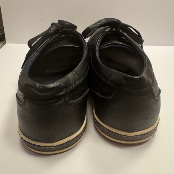Classic Black Leather Derby Shoes